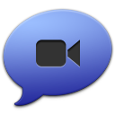 Apple iChat (shaped) Icon 128x128 png